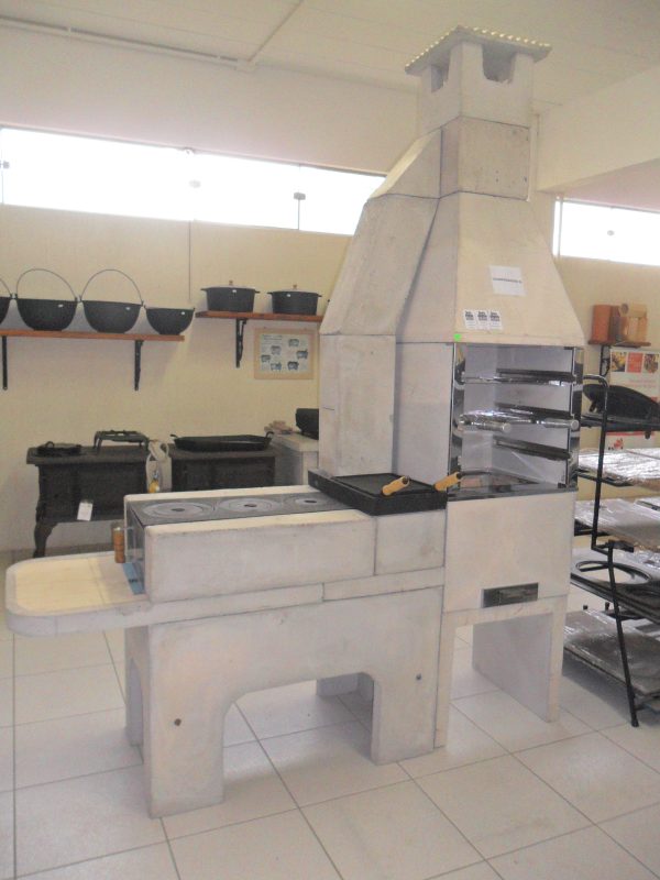 Churrasqueira + Fogão (2×1)