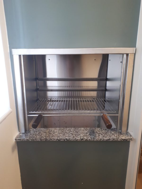Grelha de inox 304 tipo vareta